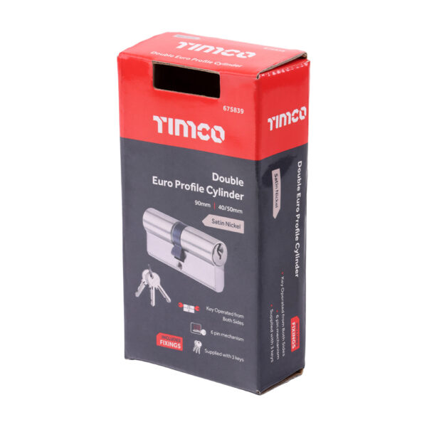 Euro Profile Cylinder 90mm