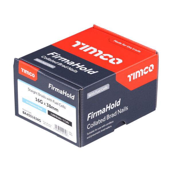 Timco FirmaHold 16g x 38mm A4 Stainless Steel
