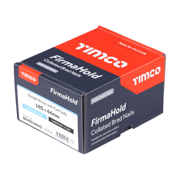 Timco FirmaHold 16g x 64mm A4 Stainless Steel