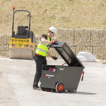 Lifestyle of worker using Armorgard BarroBox BB2