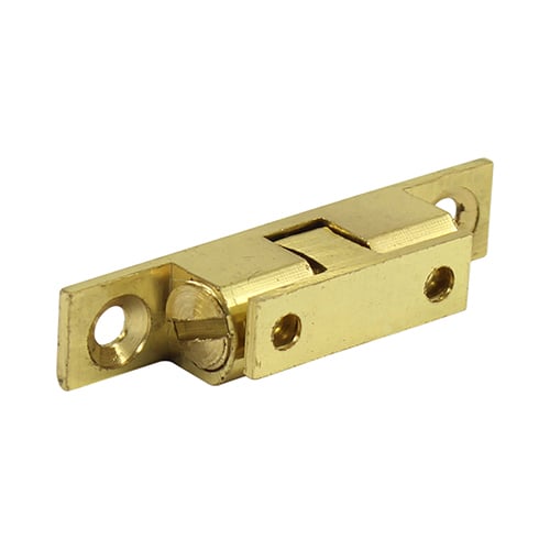 Timco Brass Double Ball Catches - 50mm