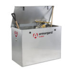 Armorgard ToolBin with lid open and tools