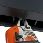 Armorgard StrimmerSafe Rack SSR6 Close Up of Lid Closed