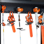 Armorgard StrimmerSafe Rack SSR6 Close Up of Open Lid