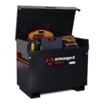 Armorgard TuffBank TB3 with Tools Inside Left View