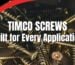 Timco Screws for Everyday Application