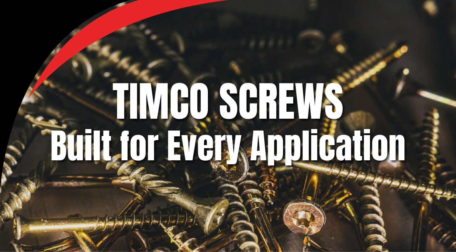 Timco Screws for Everyday Application