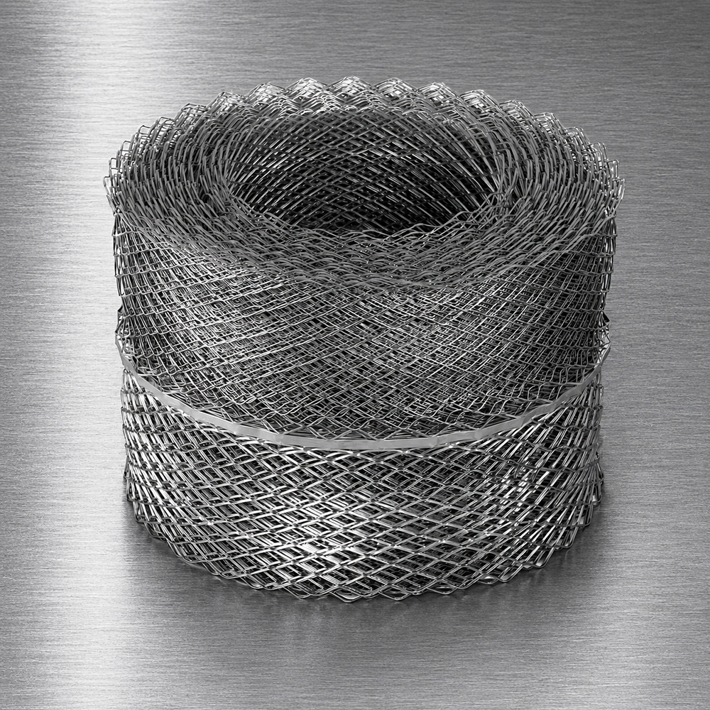 EMLG175 Galvanised expanded metal lath roll with diamond mesh