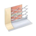 stainless steel external render stop