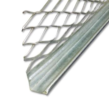 galvanised plaster stop 2.4m