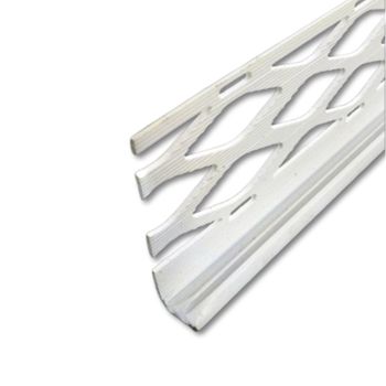 uPVC Plaster Stop Bead 2.5m x 3mm