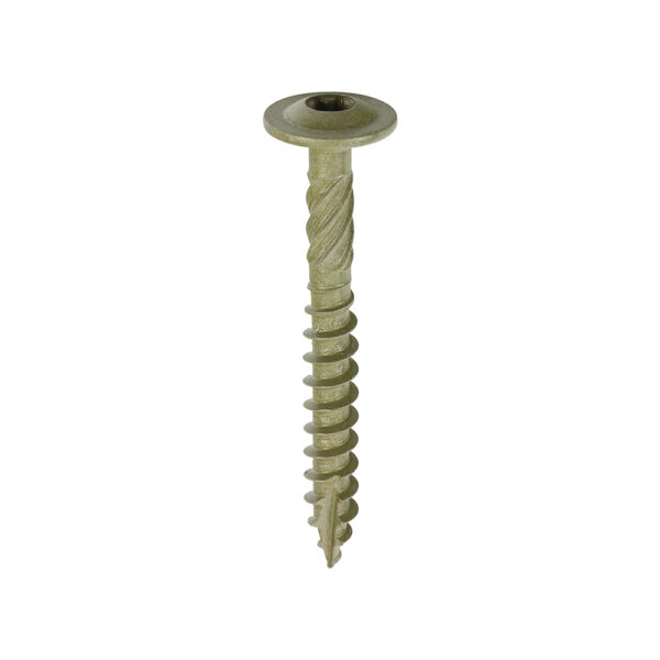 6.7 x 60 green timber frame screws