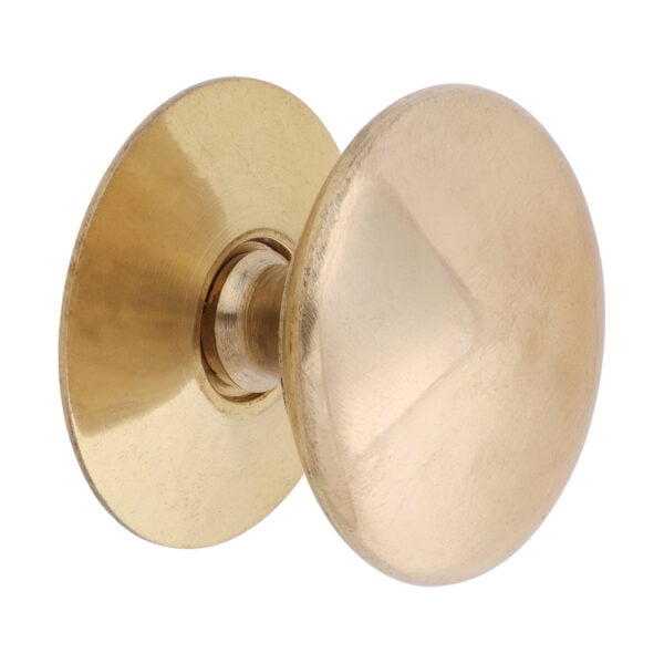 32mm Electro Brass Victorian Cupboard Knobs