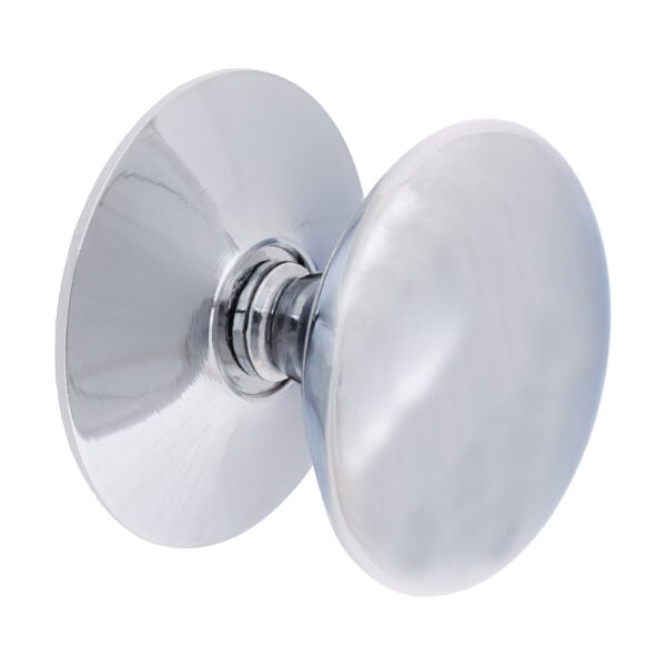 Timco 38mm polished chrome Victorian cupboard knob