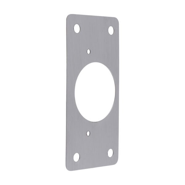Timco 45 x 90mm satin aluminium kitchen hinge repair plate