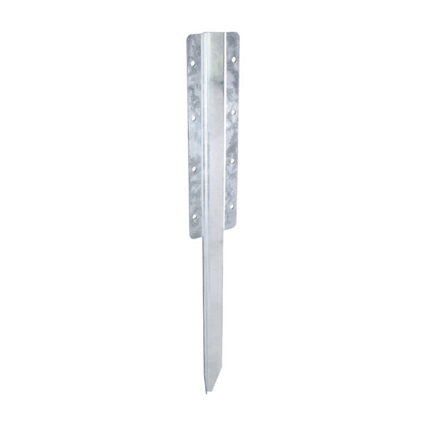 Timco Double Railway Sleeper Ground Spike Straight Galvanised 670mm