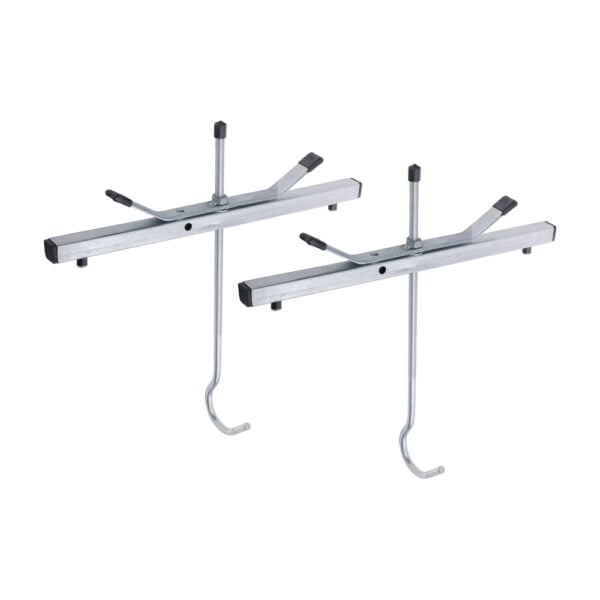 Timco pair of 460 x 410mm steel van ladder clamps for vehicle roof racks