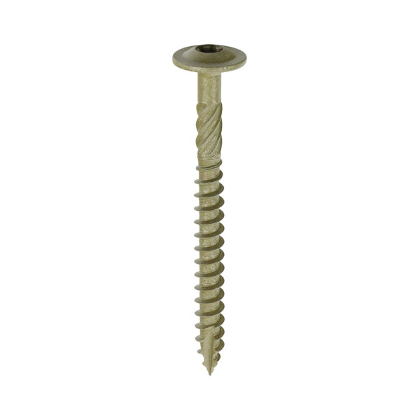 6.7 x 75mm Wafer Head Timber Screws with TX30 drive
