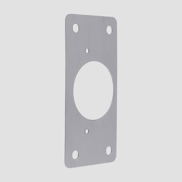 Metal kitchen hinge repair plate for cabinet and cupboard doors