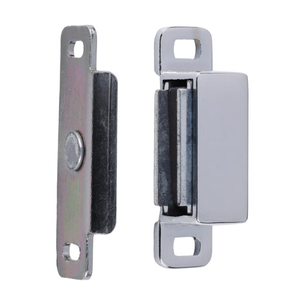 4kg Magnetic Catches and strike plate nickel