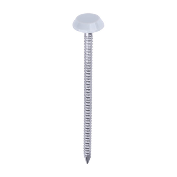 65mm Agate Grey Polymer Headed Nails