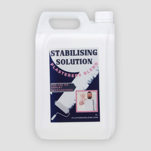 Plasterers Blend Stabilising Solution 5L for chalky backgrounds