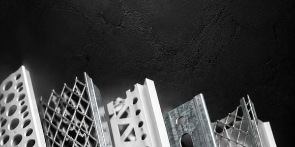 Selection of metal plasterboard and render beading