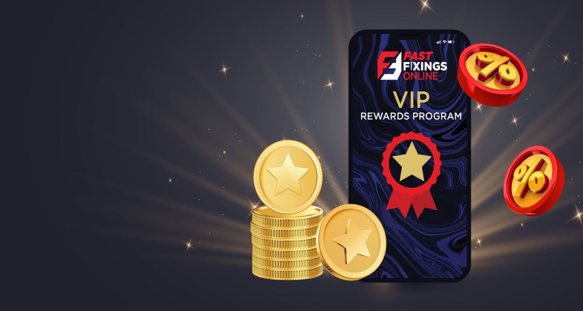 Fast Fixings Online VIP Rewards Program – save up to 10% as you spend.